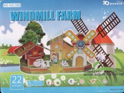 48100-17 3D puzzle BIG-MLÝN FARMA